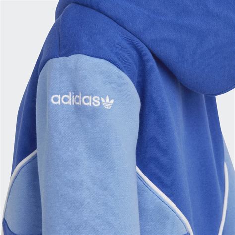 adidas adicolor blauw|Adidas adicolor hoodie.